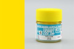 Gunze H004 10 ml. Yellow, Aqueous Serisi Maket Boyası
