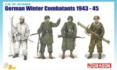 Dragon 6705 1/35 Ölçek Alman Kış Savaşçıları (1943-45) Asker Figürleri Plastik Model Kiti