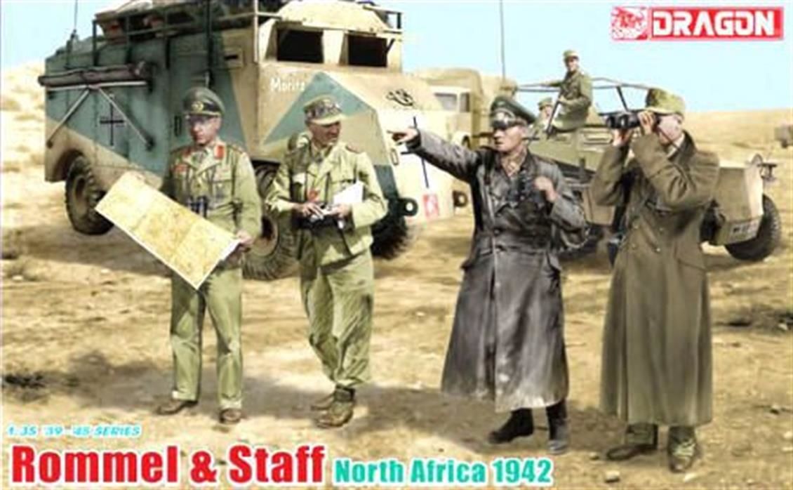 6723 1/35 ROMMEL & HIS STAFF
