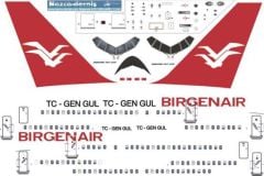 BIR001 1/144 BİRGENAİR B757