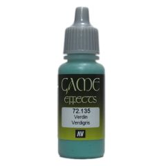 Vallejo 72135 17 ml. Verdigris, Game Color Serisi Model Boyası