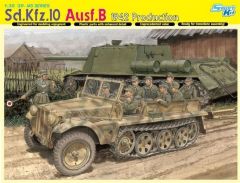 Dragon 6731 1/35 Ölçek Sd.Kfz.10 Ausf.B Yarı Paletli Kamyonet (1942) Plastik Model Kiti