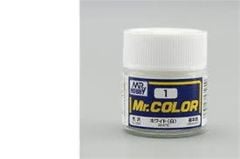 Gunze C001 10 ml. White, Mr.Color Serisi Maket Boyası