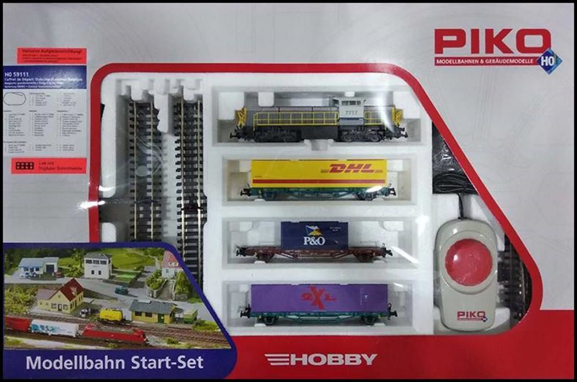 59111 1/87 STARTER SET G 1700  W 3 FREİGHT CARS B