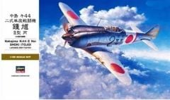 Hasegawa ST30 08880 1/32 Ölçek Nakajima KI44-II HeiShoki (Tojo)  Savaş Uçağı Plastik Model Kiti