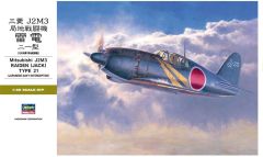 Hasegawa ST32 08882 1/32 Ölçek Mitsubishi J2M3 Raiden (Jack) Type 21 Savaş Uçağı Plastik Model Kiti