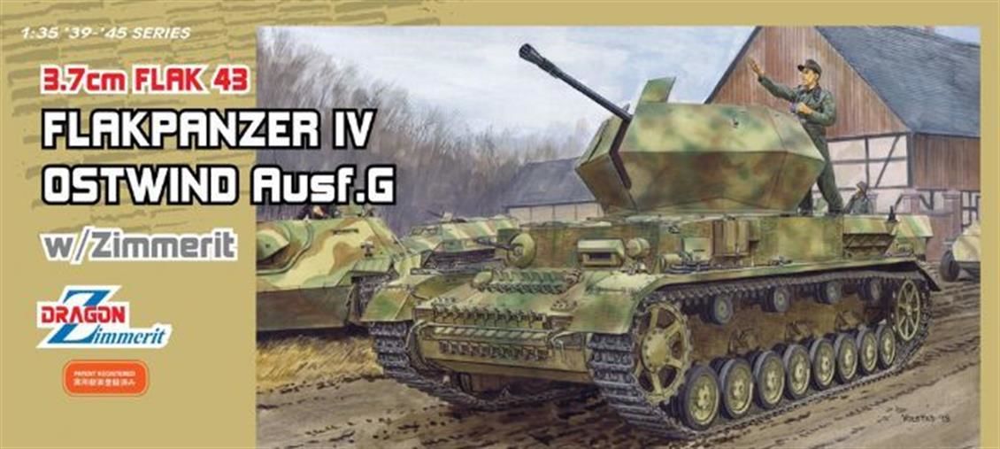 Dragon 6746 1/35 3.7cm FlaK 43 Flakpanzer IV Uçaksavar Maketi