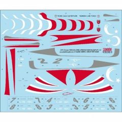 Babibi DDT01008 1/48 Turkish Stars Acroteam New Color NF, Dekal Çıkartma