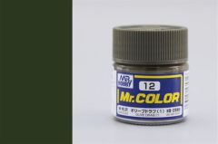 Gunze C012 10 ml. Olive Drab (1), Mr.Color Serisi Maket Boyası