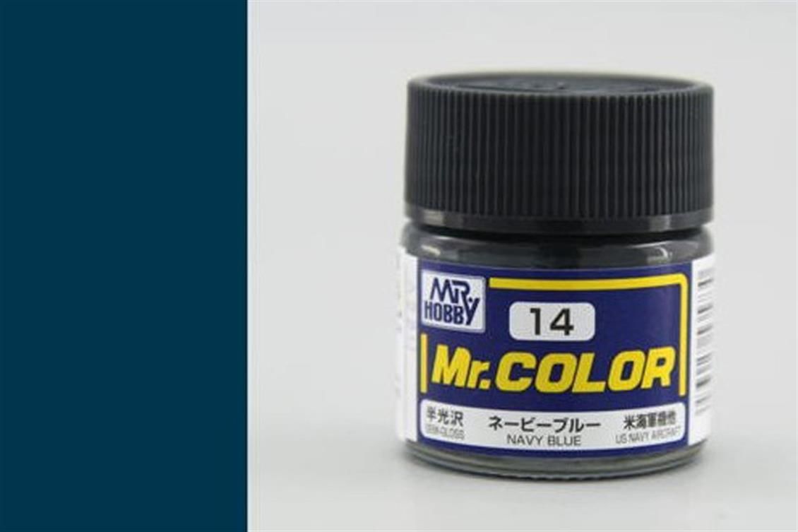 Gunze C014 10 ml. Navy Blue, Mr.Color Serisi Maket Boyası