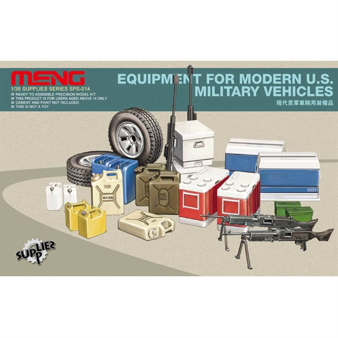 SPS014 1/35 EQUİPMENT FOR MODERN U.S. MİLİTARY VEH