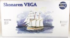 Türk Model 1/35 107 Vega Yelkenli, Demonte Ahşap Maketi