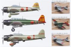 Hasegawa QG30 72130 1/350 Ölçek Japon Donanması Savaş Uçağı Plastik Model Kiti