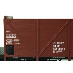 PİKO 37901 1/87 G-DR IV 2-Axle Gondola w/Brake Pla