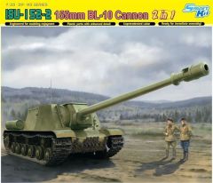 Dragon 6796 1/35 Ölçek ISU-152-2 155mm BL-10 Cannon Tank Avcısı Plastik Model Kiti