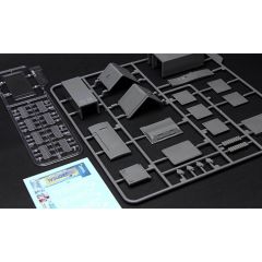 SPS018 1/35 VENDİNG MACHİNE&DUMPSTER SET