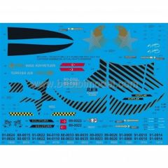 Babibi DDT01015 1/48 F-16, Solatürk 2-3 ve Kurtlar, Dekal Çıkartma