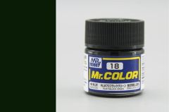 Gunze C018 10 ml. RLM70 Black Green, Mr.Color Serisi Maket Boyası