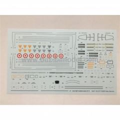 Babibi DDT01017 1/48 F-16, Stencil 30-40-50-50M-50+ Main, Dekal Çıkartma
