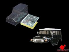 Tamiya 1/10 Landcruiser 40 Clear Body Set - Boyasız Şeffaf Kaporta