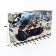 Academy 13314 1/35 Tiger-I Geç Dönem Tankı Demonte Plastik Maketi