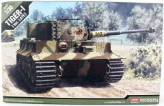 Academy 13314 1/35 Tiger-I Geç Dönem Tankı Demonte Plastik Maketi