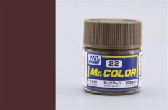 Gunze C022 10 ml. Dark Earth, Mr.Color Serisi Maket Boyası