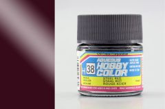 Gunze H038 10 ml. Steel Red, Aqueous Serisi Maket Boyası