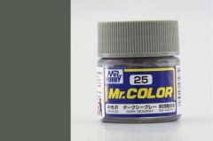 Gunze C025 10 ml. Dark Seagray, Mr.Color Serisi Maket Boyası