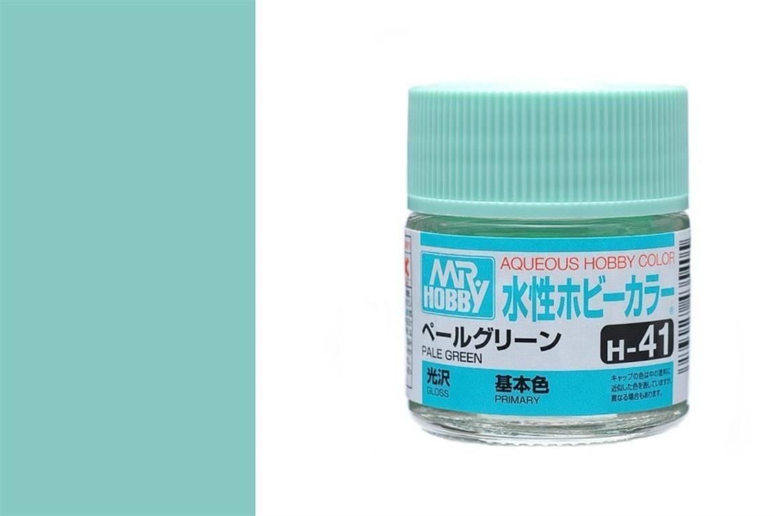 Gunze H041 10 ml. Pale Green, Aqueous Serisi Maket Boyası