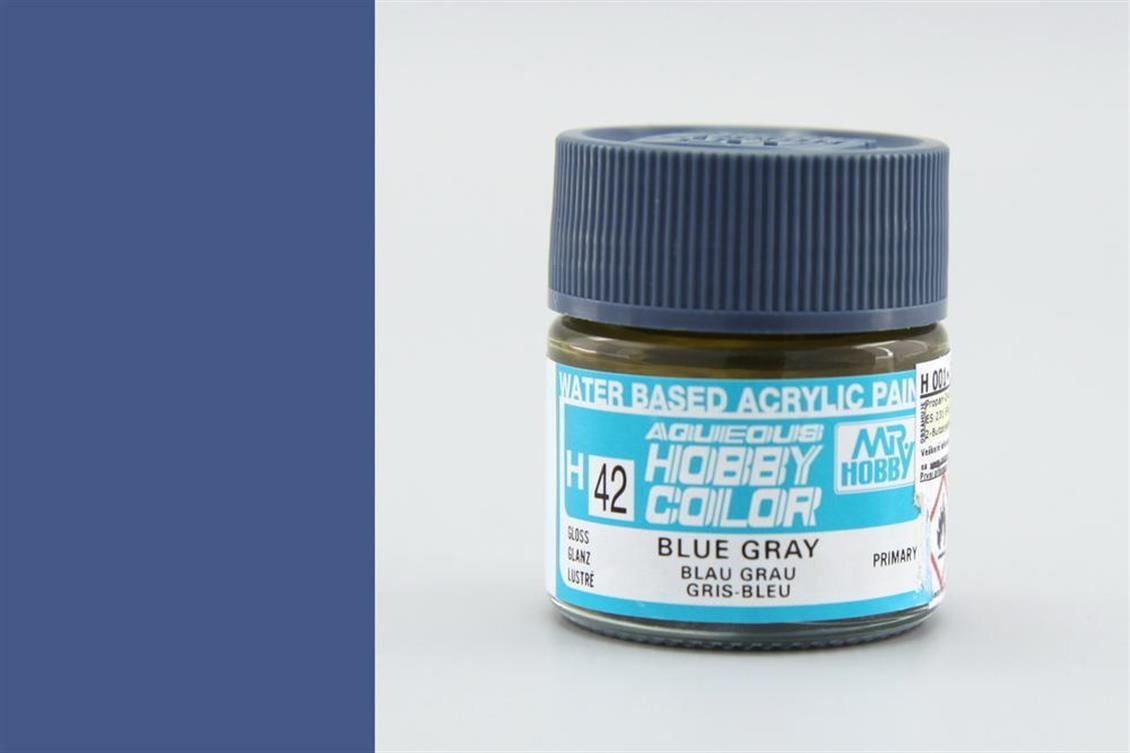 Gunze H042 10 ml. Blue Gray, Aqueous Serisi Maket Boyası