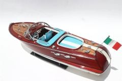 GIANHIEN SB0029P40 ÖZEL RIVA AQUARAMA AHŞAP GEMİ MAKETİ