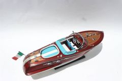 GIANHIEN SB0029P40 ÖZEL RIVA AQUARAMA AHŞAP GEMİ MAKETİ