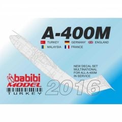 Babibi DDT01020 1/72 A-400M, Multinational, Dekal Çıkartma