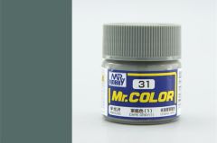 Gunze C031 10 ml. Dark Gray (1), Mr.Color Serisi Maket Boyası