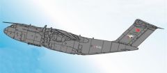 Babibi DDT01021 1/144 A-400M, Multinational, Dekal Çıkartma