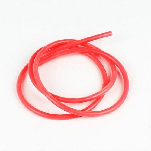 SİLİKON YAKIT HORTUMU 1 Metre (Turuncu)