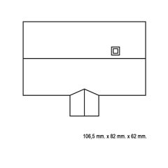 Faller 130601 1/87 Kır Evi Demonte Plastik Maketi