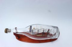 GIANHIEN SIB0004G MARTELL AHŞAP HAZIR YELKENLİ GEMİ MAKETİ