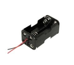 RX BATTERY HOLDER JST CONNECTOR (4'lü PİL YATAĞI) JST