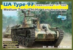 Dragon 6870 1/35 Ölçek IJA Type 97 (Chi-Ha) Orta Tankı Plastik Model Kiti