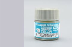 Gunze H051 10 ml. Light Gull Gray, Aqueous Serisi Maket Boyası