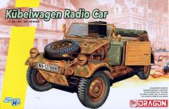 Dragon 6886 1/35 Ölçek Kübelwagen Telsiz Aracı Plastik Model Kiti