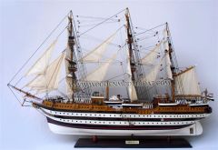 GIANHIEN TS0123P70 AMERIGO VESPUCCI AHŞAP HAZIR YELKENLİ GEMİ MAKETİ