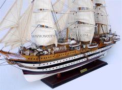 GIANHIEN TS0123P70 AMERIGO VESPUCCI AHŞAP HAZIR YELKENLİ GEMİ MAKETİ