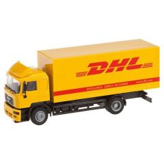 Faller 161607 1/87 Car System Başlangıç Seti, MAN DHL Kamyonlu