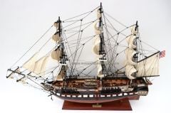 GIANHIEN TS0023P70 USS CONSTITUTION AHŞAP''DETAYLI'' YELKENLİ SAVAŞ GEMİSİ MAKETİ