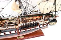 GIANHIEN TS0023P70 USS CONSTITUTION AHŞAP''DETAYLI'' YELKENLİ SAVAŞ GEMİSİ MAKETİ