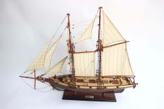 GIANHIEN TS0026W HARVEY AHŞAP HAZIR YELKENLİ GEMİ MAKETİ