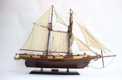 GIANHIEN TS0026W HARVEY AHŞAP HAZIR YELKENLİ GEMİ MAKETİ